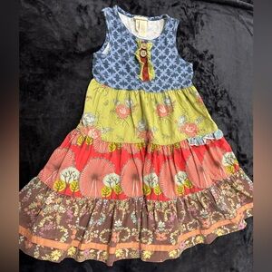 Matilda Jane Secret Fields Hidden Cove Dress girls size 6